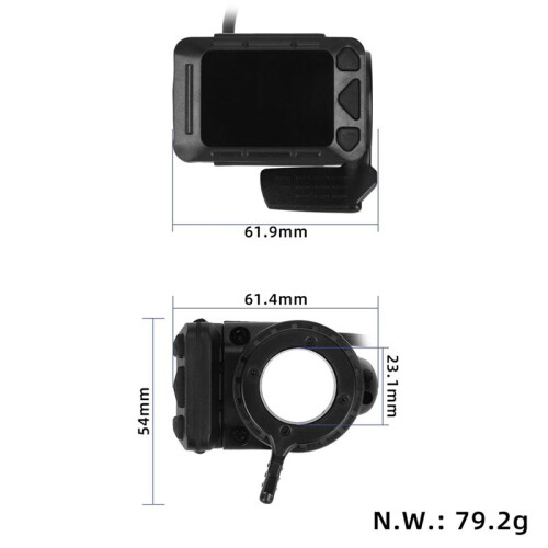 Für  C1 Pro Elektroroller Dashboard LCD  Display Multifunktionsschirm Dashboard Ersatz