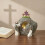 Set croce pasqua e resurrezione, tomba vuota illuminata, Gesù 2