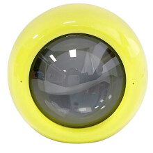 3D Crystal Video Display for Video Playback Room Desktop Art Aesthetics Kawaii Children'S Yellow