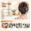 Presilhas Francesas Cabelo, U Forma Metal, Coque e Mulher 3