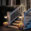 2-in-1 Outdoor Solar Lamp Post Light with Planter 7
