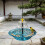 Fontana uccelli solare a cascata, multi livello per giardino 3