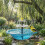 Fontana uccelli solare a cascata, multi livello per giardino 7