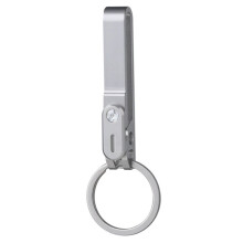 Titanium Alloy Keychain Multifunctional Unboxing Device Release Bottle Opener with Lock to Prevent Accidental Opening