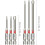 6 Schraubendreherbits Set, magnetisch, Pagodenform, S2 Legierung 8