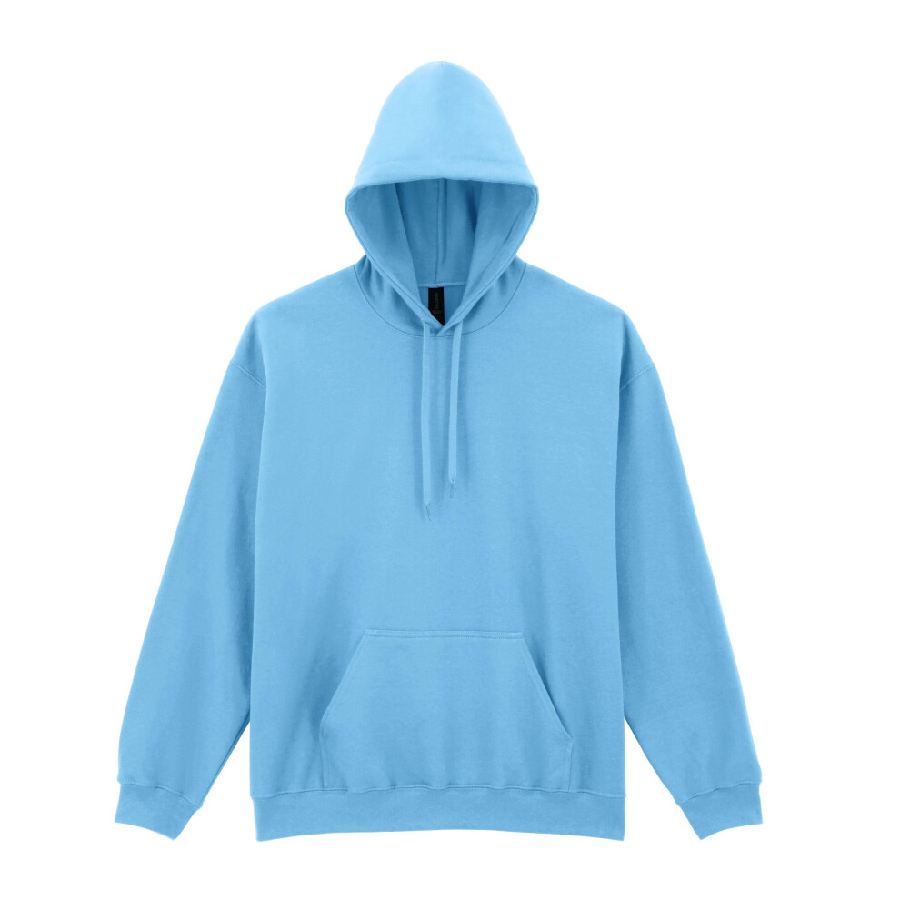 Gildan (S, Sky ) Unisex Adult Softstyle Fleece Midweight Hoodie Blue
