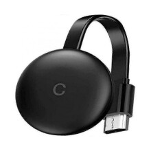 2025 Google Chromecast 3 WiFi Smart TV Stick for Streaming Netflix, YouTube with Wireless HDMI Display