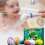 6 Dinosaur Bath Bombs with Surprise Toy, Gift Set 8