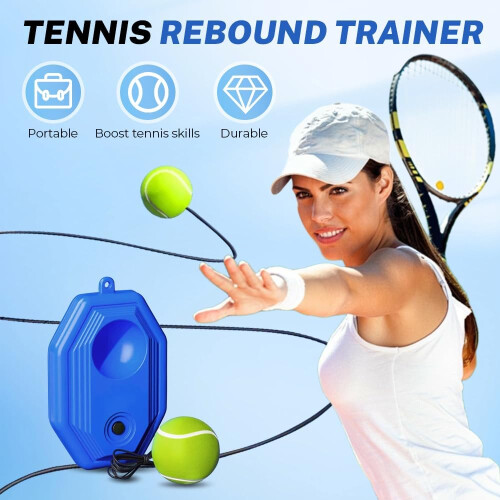 Βάση εκγύμνασης τένις (ίδιο) - Portable tennis trainer 1