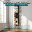 Over de deur organizer, 4-laags zwart 4