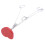 2X Heart-Based 4 Standing-Heart Wire Holders Photo Card Note Memo Clips Tree 3
