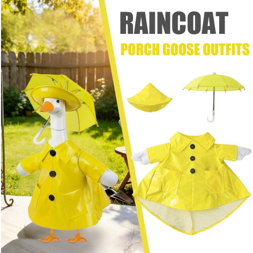 Costum ploaie gâscă, umbrelă 1