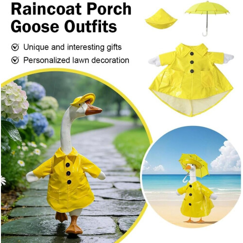 Costum ploaie gâscă, umbrelă 2