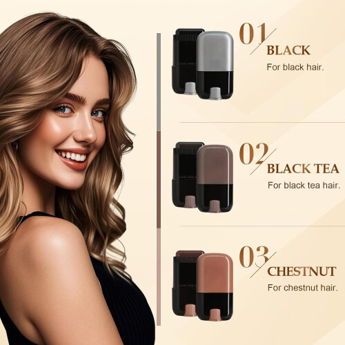 Haar kleur stick, bruin 2