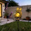 Waterproof Owl Shape Solar Outdoor Light Lantern, with Blinking LED Eyes 5
