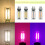 Luce notte LED touch, lampada auto retrò, USB, atmosfera interna 3