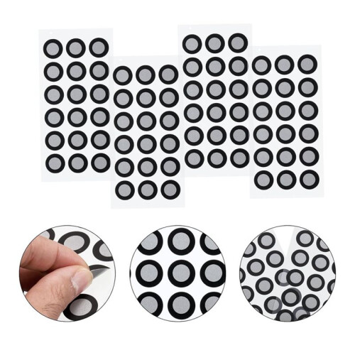 100Pcs 3D Scanner Markers 12mm for 3D Scanner, 3D Tracking Dots Reference Point Markers, Diffuse Reflection Markers 2