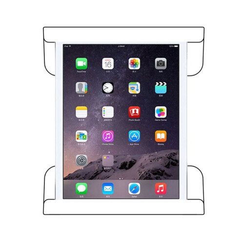 Tablet Wall Mount Fixed By Adhesive or Screw Adhesive Tablet Stand for //E-Reader Black 1