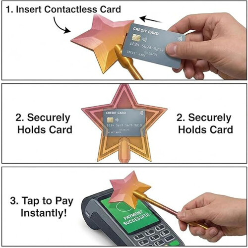 Ραβδί tap to pay – ψηφιακό αστέρι μαγικό ραβδί ανέπαφων καρτών 2