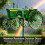 Garden Tractor Wind Spinner, Yard Ground Stake Windmill Decor 5