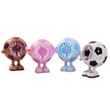 4PCS Soccer Fan Set Portable Personal Cooling Fan for Game Day Travel Outdoor Desktop Cooling Device for Fans