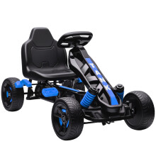 Pedal Go Kart for Kids Aged 3-6 Years, Blue