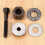 6Pcs Hand Rivet Tool Steel  Set Manual Riveter Replace Tip Nut M3/M4/M5/M6/M8/M10 Mandrel  for Rivet Nut Tool 7