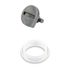 Bouton de Couvercle Latéral + Anneau D'Équilibrage de Couvercle Latéral pour Aspirateur pour V6 V7 V8 V10 V11 - Accessoires pour Brosse Rotative