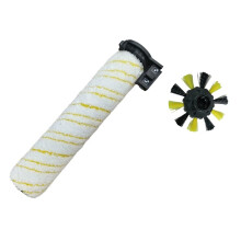 Roller Brush with Side Brush Replacement for FCV4 Vacuum Cleaner Parts for Parquet & Hard Floors B
