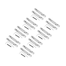 8Set Crawler Car Metal Driving Shaft Upgrade Part Bottom Rc Truck for Wpl 1/16 1/24 Toy Car Accessory