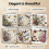 6 carduri diamant insecte fluture, broască 4