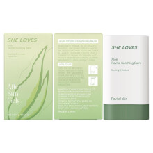 Aloe Vera Soothing Stick Post-Sun Redness Relief Sensitive Skin Hydrating Gel Cream