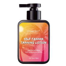 Coconut Indoor Tanning Lotion - Serum, Quick Sunless Tan, Moisturizing Skin Care