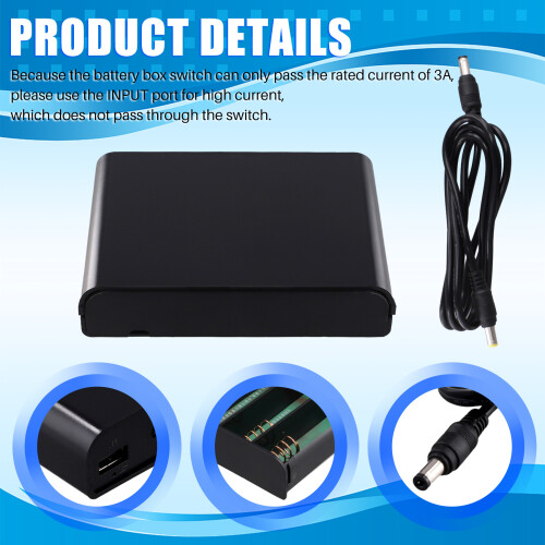 6 Power 18650 Lithium Battery Box 3-String 2-Parallel Combination Diy12V High-Power Welding-Free Kit 2