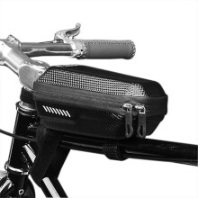 Sacoche de cadre avant rigide pour VTT, portable et étanche, style outdoor, accessoires de cyclisme
