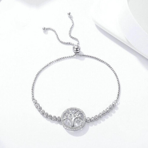 Bracelet Arbre de Vie en argent sterling