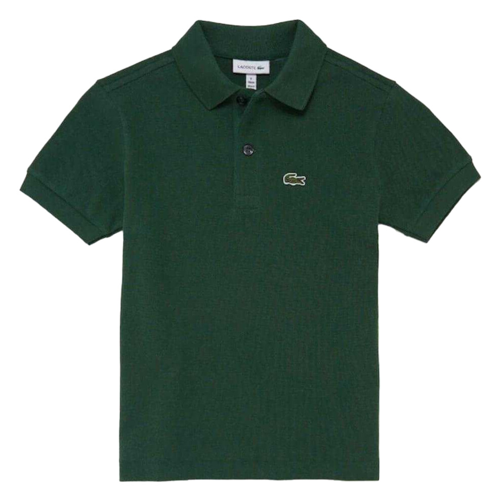 Lacoste (8 Years, ) Boys Pique Polo Shirt Green