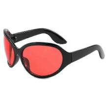 Punk UV400 Alien Y2K zonnebril voor dames