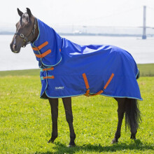 (5' 6", Royal Blue) Tempest Original 50 Combo Neck Horse Turnout Rug