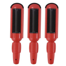 Pet Hair Scraper Cat Hair Dog Hair Cleaner Sofa Carpet Hair Removal Artifact Cat Roller Sticky Hair Device Red