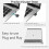 Mouse Jiggler /Off Button USB Mouse Movement Simulator for Office Automatic Undetectable Mouse Jiggler Black 7