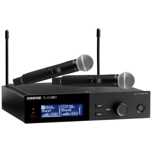 Shure SLXD24D+E-SM-58-G65 Micro HF zang