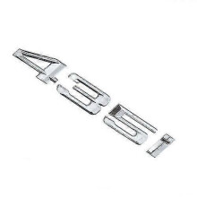 435i Rear Lettering For Lid Trunk, Badge, Emblem, 4 Series, Chrome
