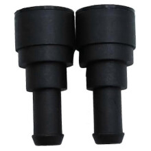 Heater Hose Connectors 2pcs Compatible for Chevy Silverado 1500 2500 Avalanche