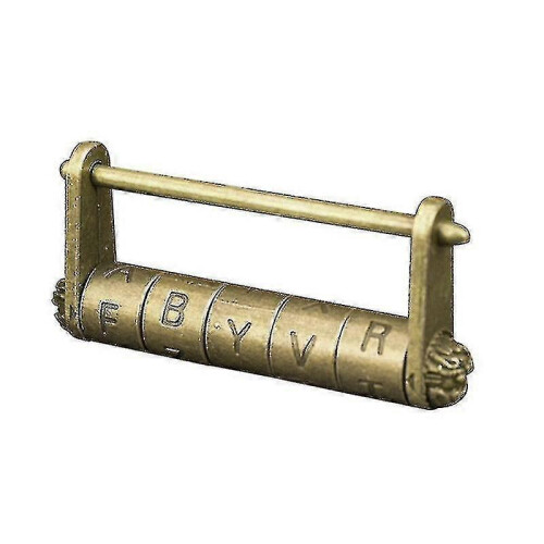 Letter Combination Padlock Antique Bronze Retro for Suitcase Box