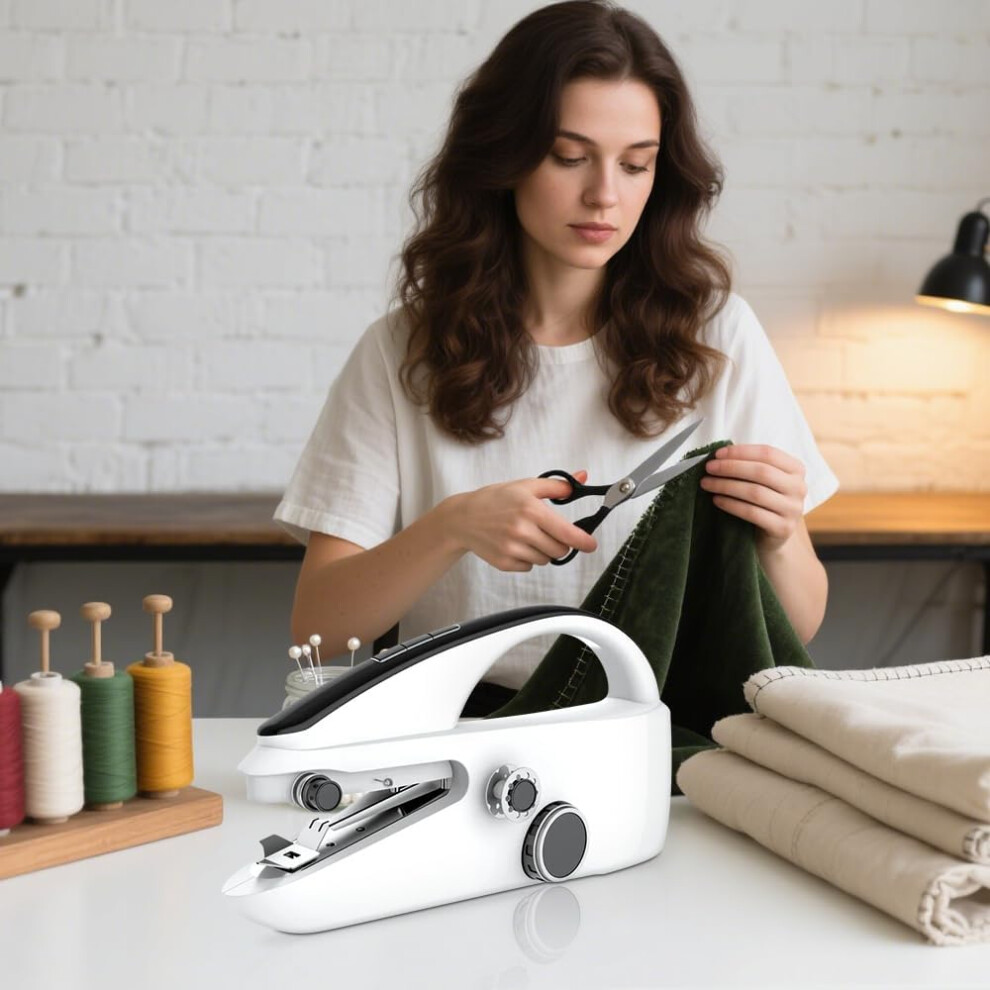 Portable Handheld Sewing Machine, Dual Speed Mini Heavy Duty for ...