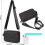 Torba messenger, czarna, mała, unisex 2