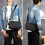 Torba messenger, czarna, mała, unisex 6
