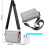 Borsa messenger leggera uomo, tracolla regolabile multi scomparti 7