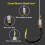 Small Fishing Hooks with Line, Strong Sharp Double Hook Rigs with Barbs 3